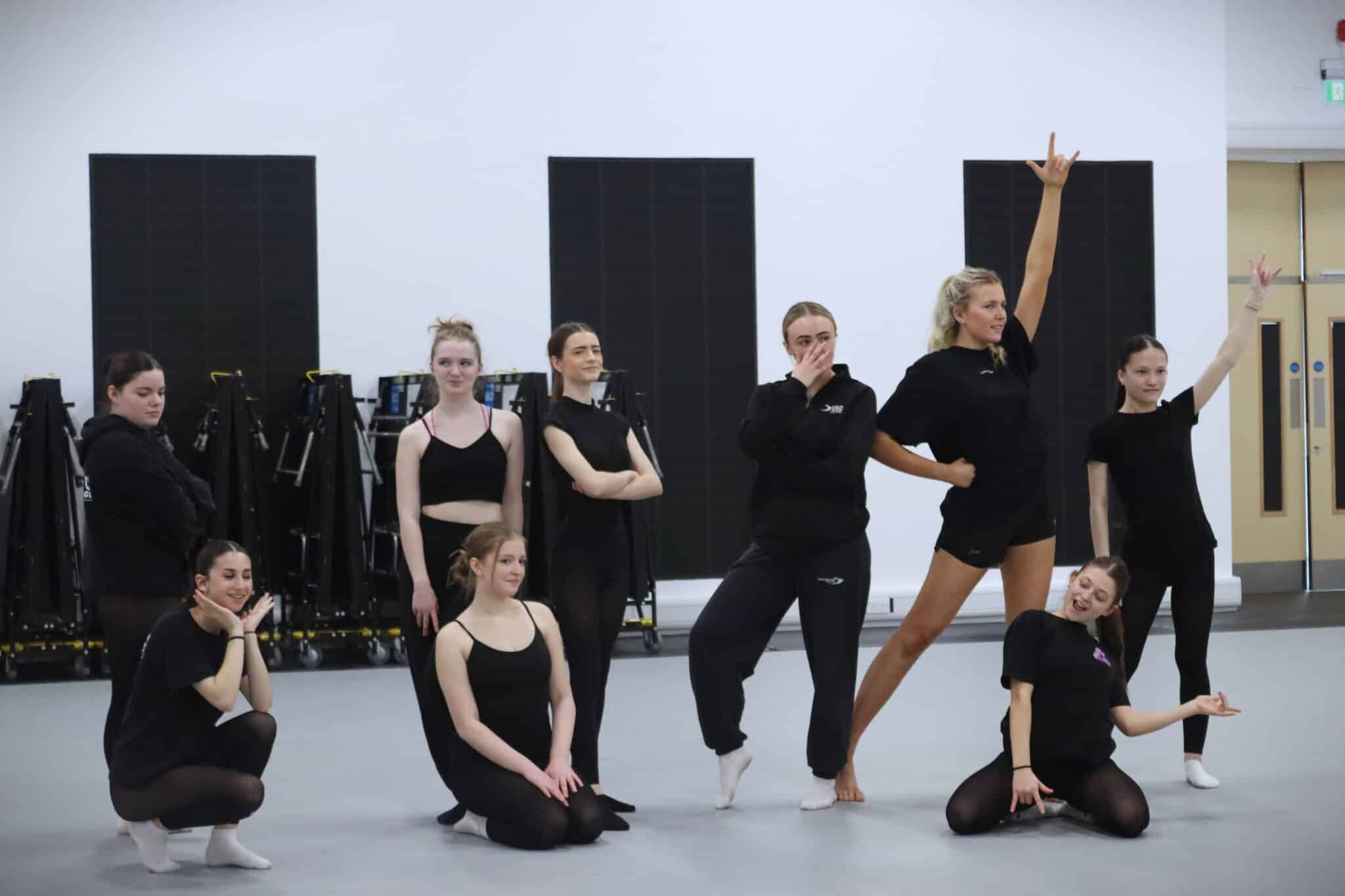Dance workshop - Matthew Bourne’s New Adventures visits College