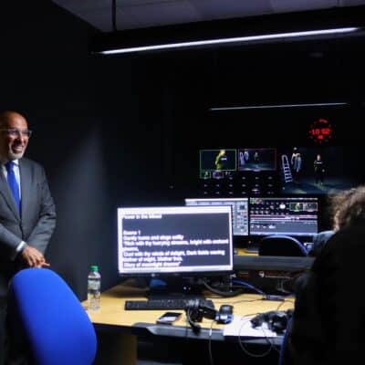 mp in editing suite
