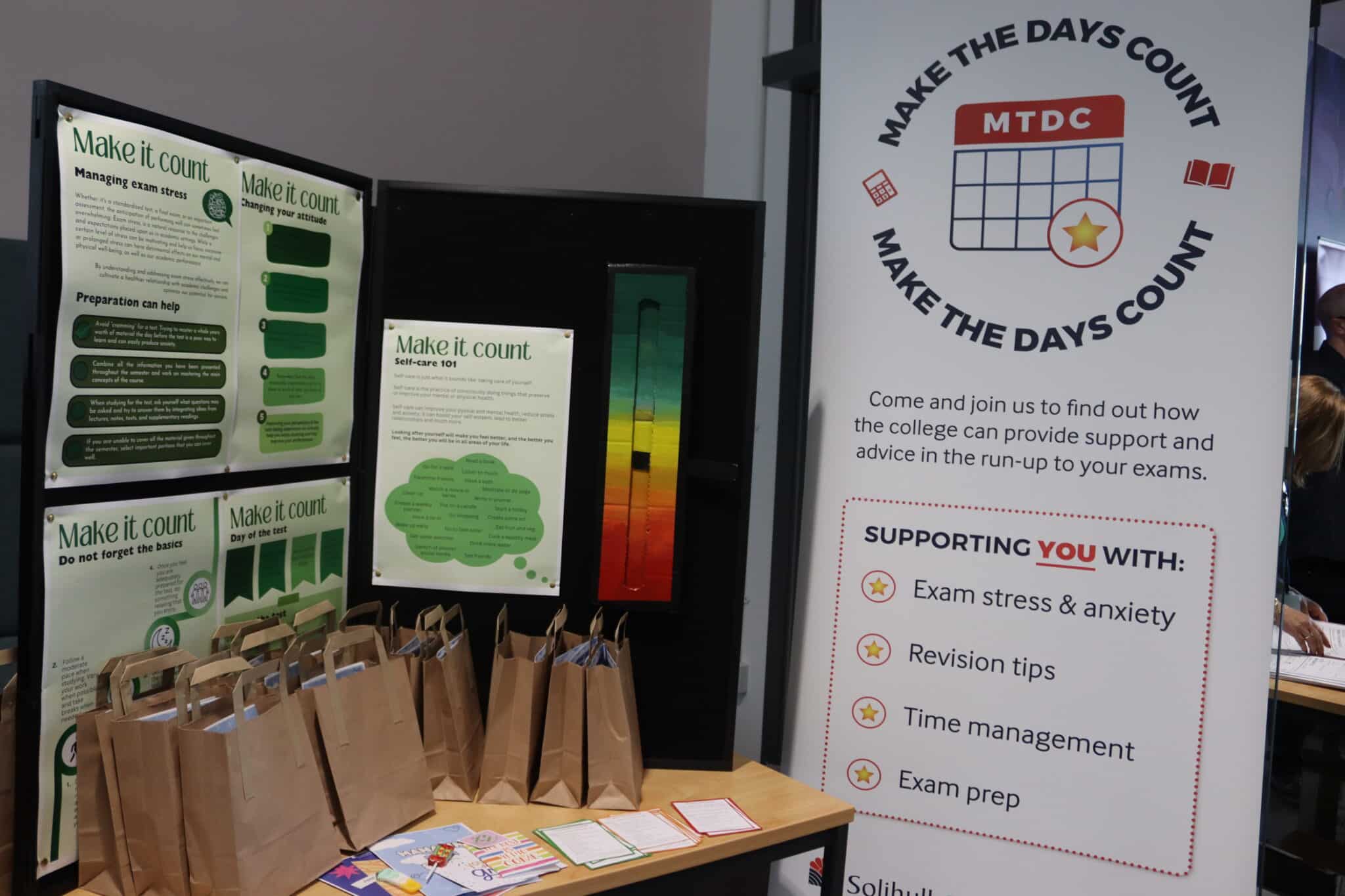 College launches Make The Days Count campaign - banner