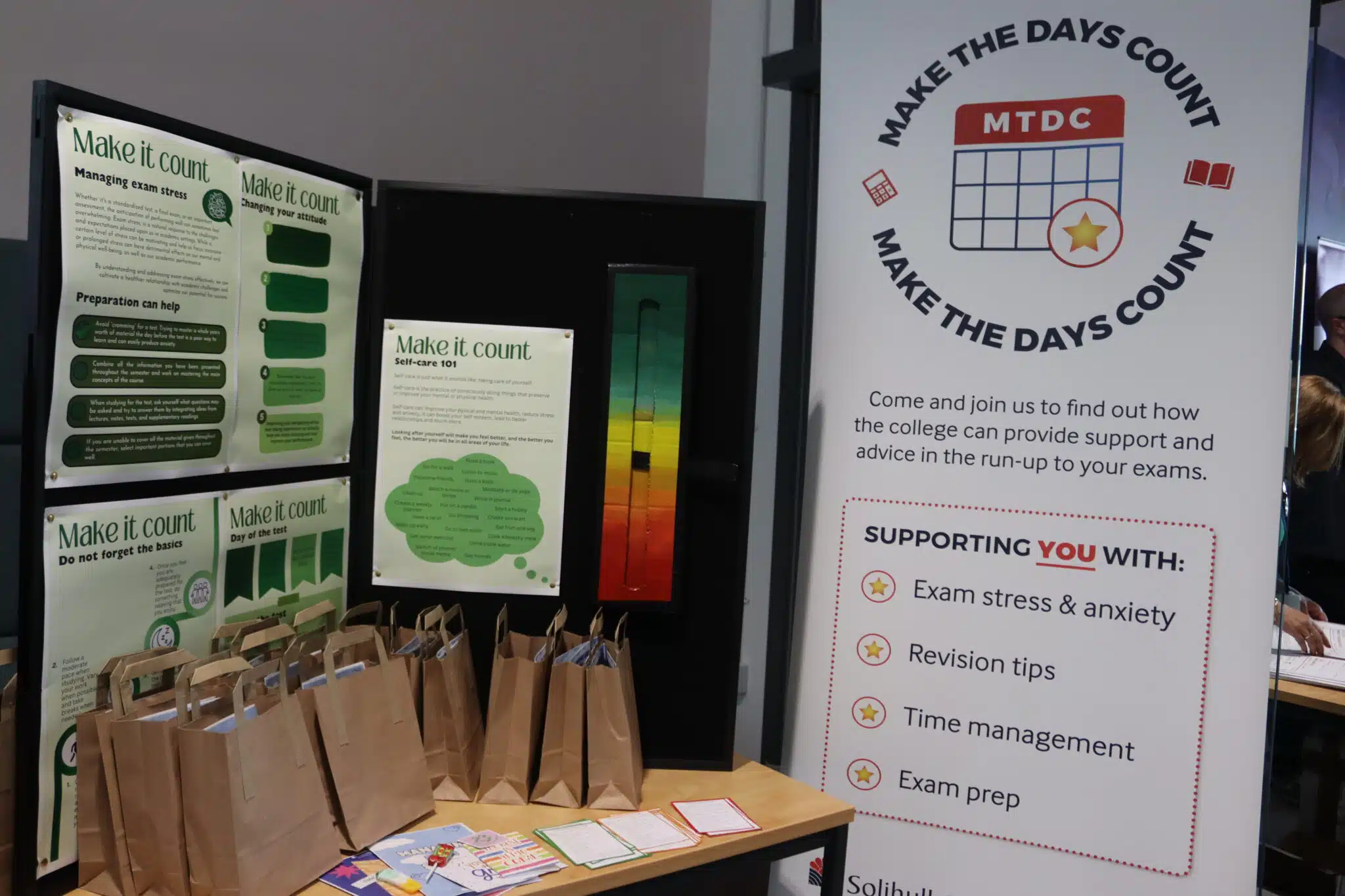College launches Make The Days Count campaign - banner