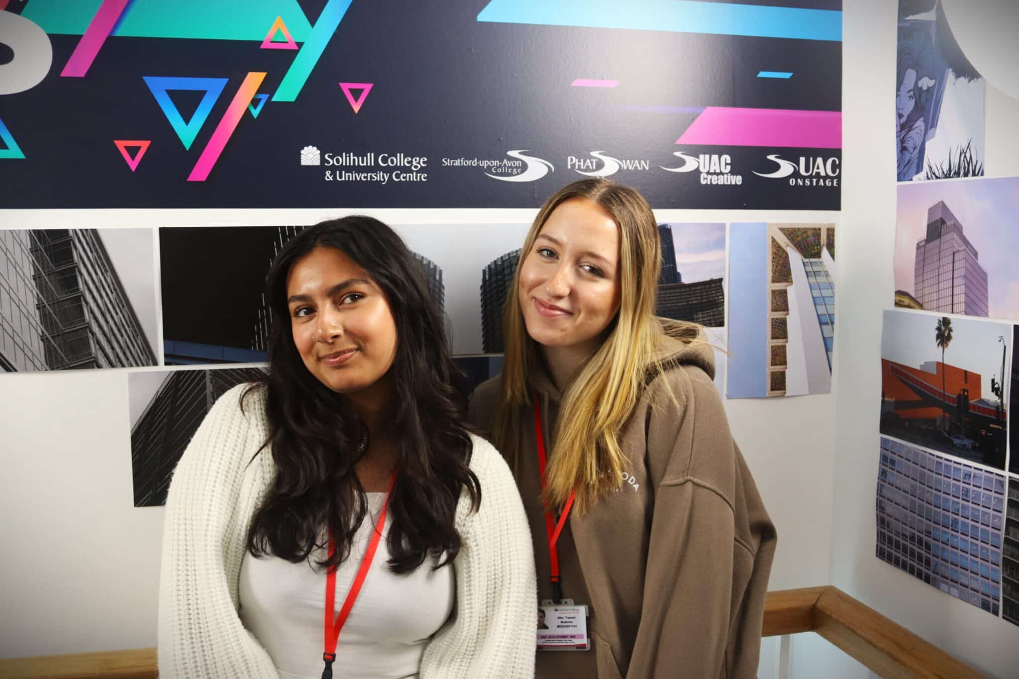 students ellie and ruby