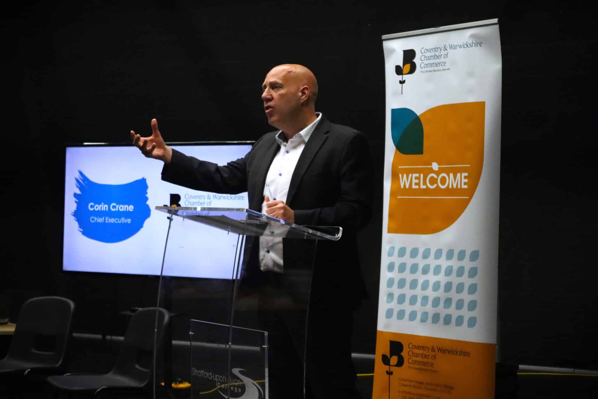College hosts Economy & Skills breakfast - Corin Crane