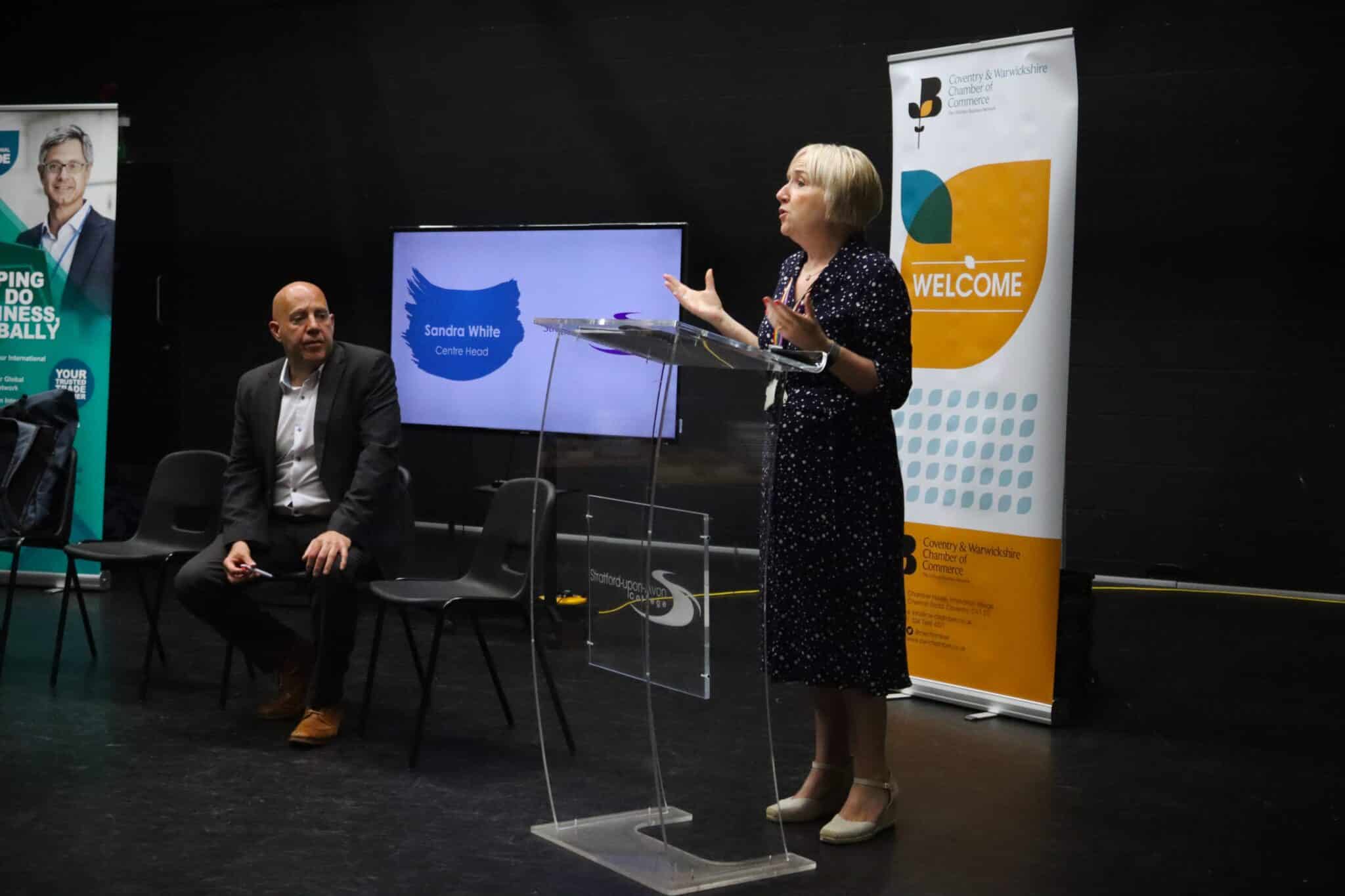 College hosts Economy & Skills breakfast - Sandra