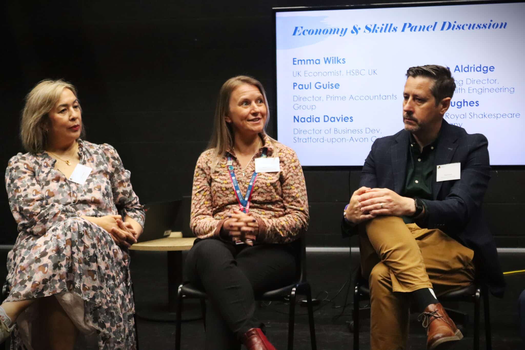 College hosts Economy & Skills breakfast - Nadia Davies, Emma Wilks and more