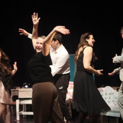 People dancing on stage