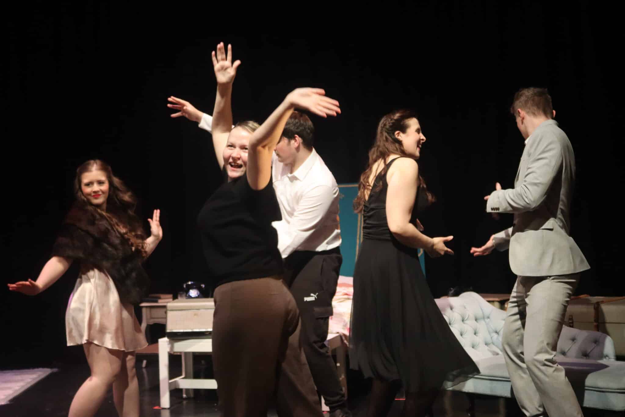 People dancing on stage