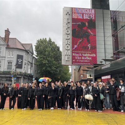 students outside hippodrome