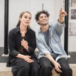 rsc peter pan rehearsals with dan and hannah