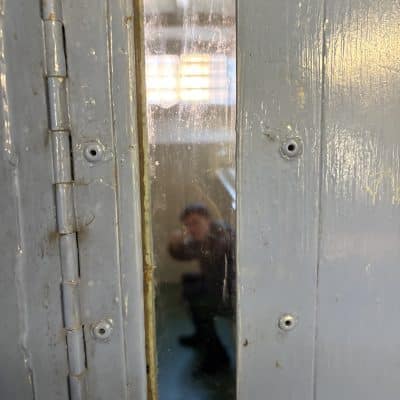 UPS students visit prison for custodial care insight