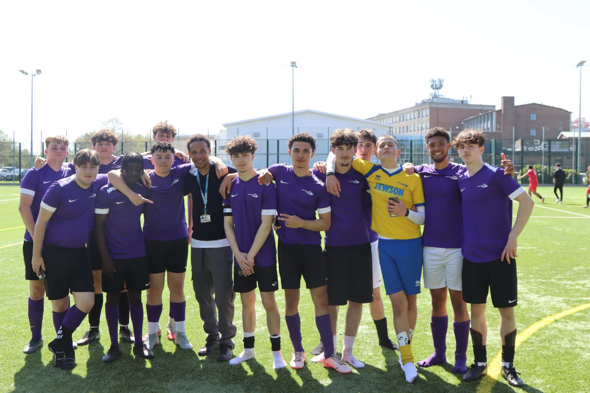 team of students